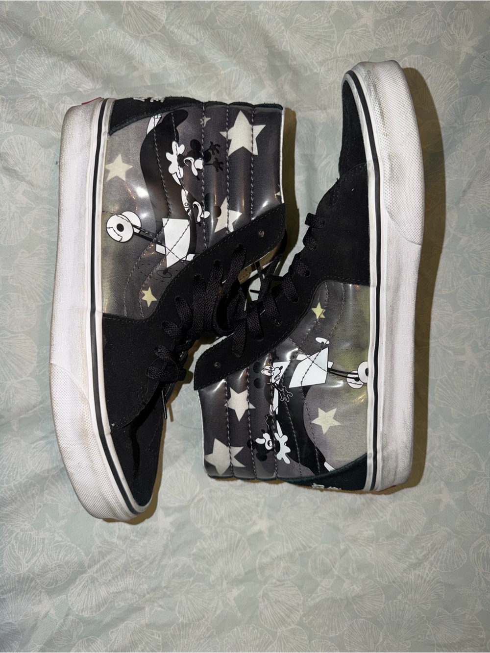 Disney x Vans Sk8-Hi 'Plane Crazy' size 9.5/10.5